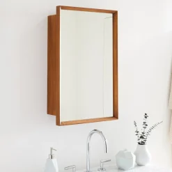 Open Box: Mid-Century Medicine Cabinet - Acorn