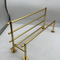 Open Box: Modern Overhang Bathroom Rail Shelf - Antique Brass