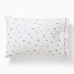 Open Box: Nicole Cicak Summer Pillowcase Set, Standard - White