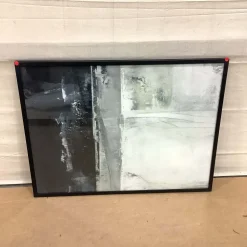 Open Box: Northern Blues Framed Wall Art by Minted for West Elm, Full Bleed Print (30"x40") - Black Wood