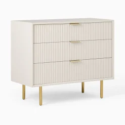 Open Box: Quinn 3-Drawer Dresser (36") - Haze