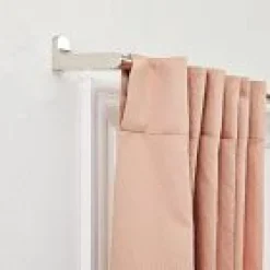 Open Box: Ripple Jacquard Curtain, Individual, 48"W x 84"L - Simple Taupe