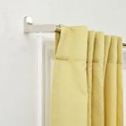 Open Box: Ripple Jacquard Light Filtering Curtain (48"W x 84"L) - Yellow Stone