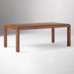 Open Box: Rosalee Solid Wood Coffee Table (44") - Cool Walnut