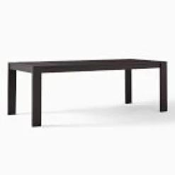 Open Box: Telluride Aluminum Outdoor Extendable Dining Table (60"–85") - Dark Bronze