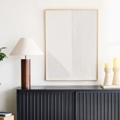 Open Box: Textured Plaster Wall Art, Version 2 (30" x 40")