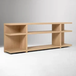 Open Box: Wallace Modular Low Shelf Unit (72") - Blonde