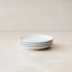 Organic Porcelain Appetizer Plate Sets