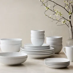 Organic Porcelain Dinnerware Collection