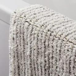 Organic Tufted Stripe Bath Mat