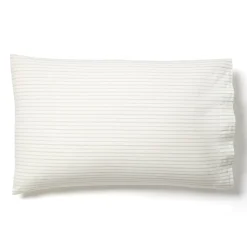 Organic Washed Cotton Percale Pillowcase Set
