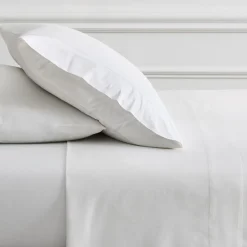 Organic Washed Cotton Percale Sheet Set