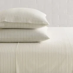 Organic Washed Cotton Percale Sheet Set