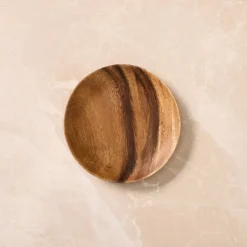 Organic Wood Appetizer Plate