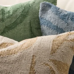 Outdoor Abstract Botanical Pillow