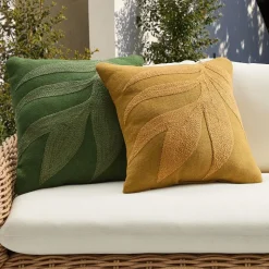 Outdoor Graphic Palm Pillow