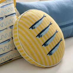 Outdoor Sardine Stripe Pillow Set