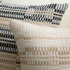 Outdoor Variegated Plaid Pillow