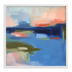 Out Of The Blue Framed Wall Art by Minted for West Elm