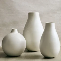 Oversized Pure White Ceramic Collection