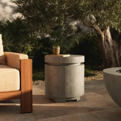 Oxner Outdoor Round Propane Enclosure