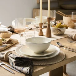 Oyku Stoneware Dinner Plate Sets