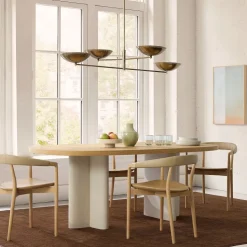 Palmetto Concrete & Wood Dining Table (78")