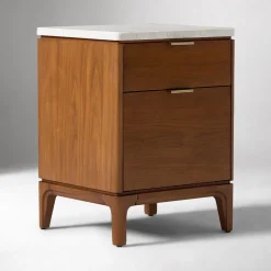 Parker Marble Mini Nightstand (16")