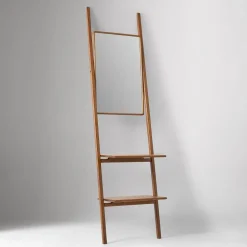 Parquet Entry Valet w/ Mirror (22")
