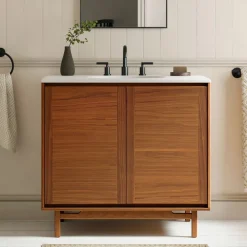 Parquet Single Bathroom Vanity (36")