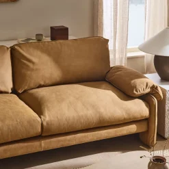 Parry Leather Sofa (86")