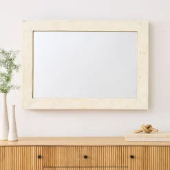 Parsons Bone Inlay Wall Mirror