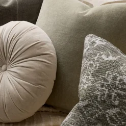 Patchwork Velvet Pillow Cover & Throw Set