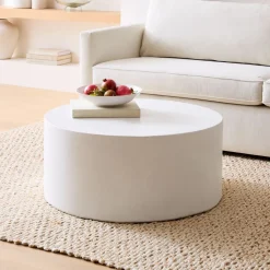 Patrick Cain Designs Manza Round Coffee Table (22"–34")