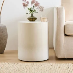 Patrick Cain Designs Manza Round Side Table (16")