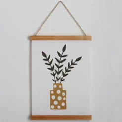 Pauline Stanley Studio Wall Art - Dotted Terracotta Vase