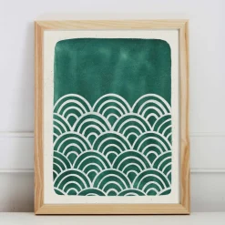 Pauline Stanley Studio Wall Art - Scallop Waves
