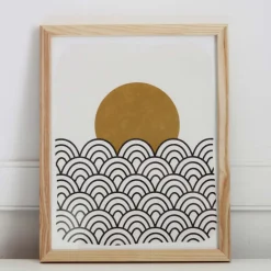 Pauline Stanley Studio Wall Art - Waves & Sun