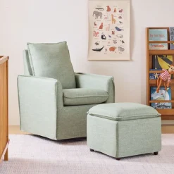 Paxton Slipcover Swivel Glider