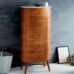 Penelope Narrow 5-Drawer Dresser (26")