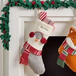 Penguin Plush Stocking