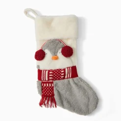 Penguin Plush Stocking