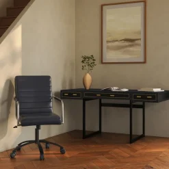 Phanie Leather Office Chair