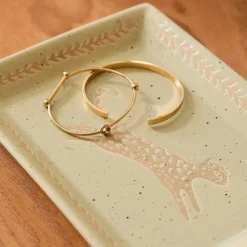 Pierce & Ward Ceramic Leopard Tray