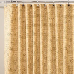 Pierce & Ward Floral Tile Shower Curtain