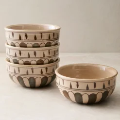 Pierce & Ward Painted Cereal Bowl Sets