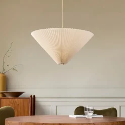 Pierce & Ward Pleated Pendant (25")
