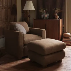 Pierce & Ward Tapered Chair Ottoman