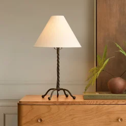 Pierce & Ward Twisted Metal Table Lamp (20")