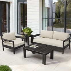 Playa Outdoor Sofa (70"), Lounge Chair & Coffee Table Set